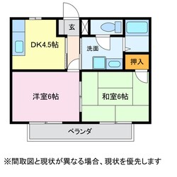 物件間取画像